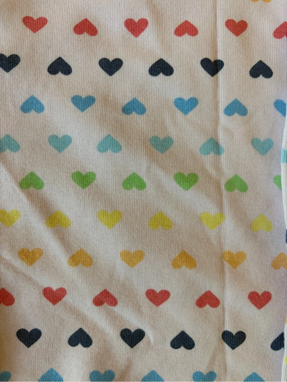 Primary Pink Heart-Print Pajama Set, Size 4-5